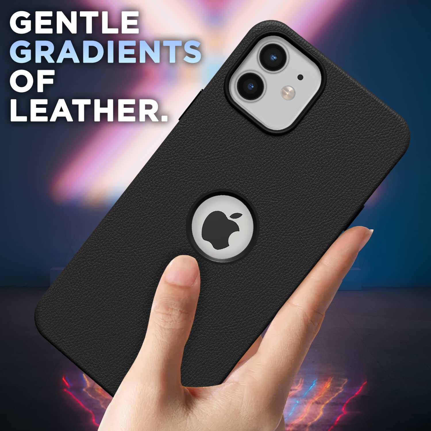 Black mobile back cover for iPhone 12/12 Pro – Pikkme – photo 6