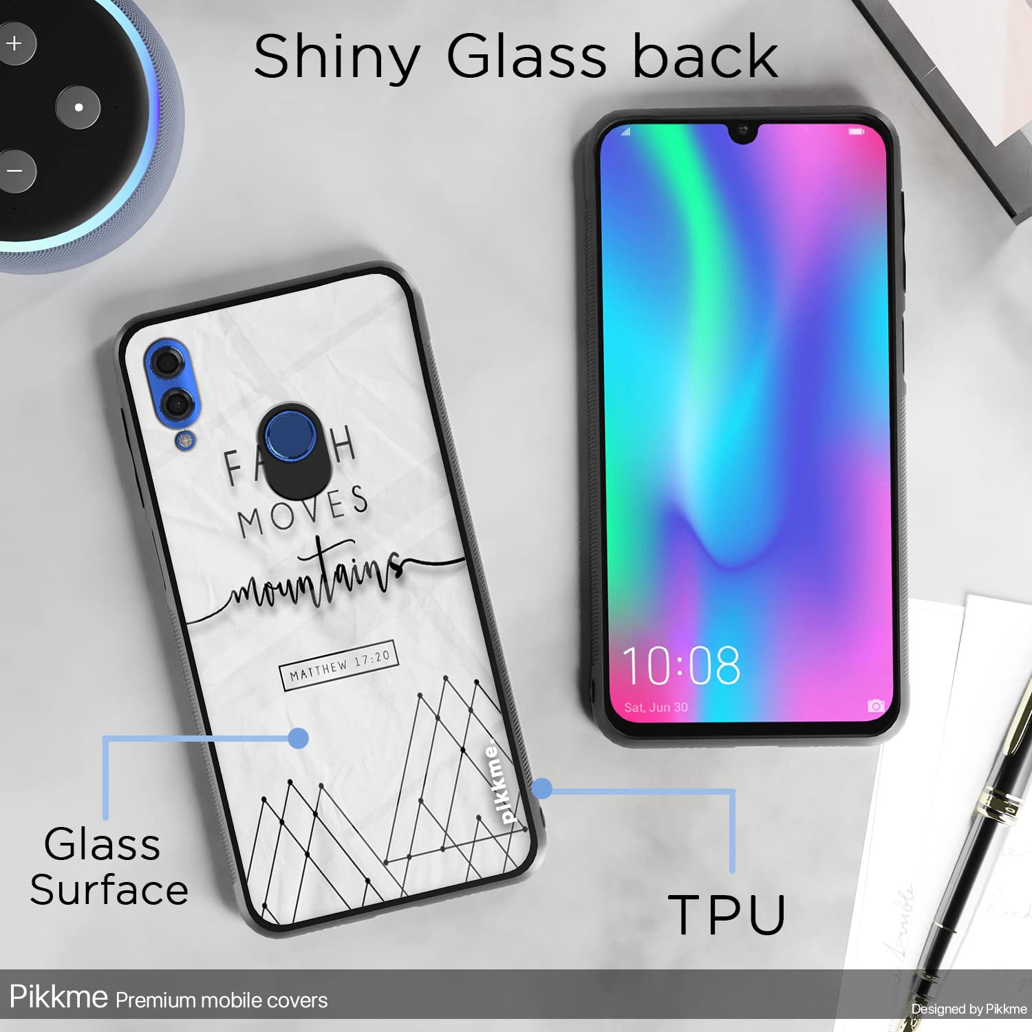 Honor 10 Lite Hybrid back cover by Pikkme – photo 3