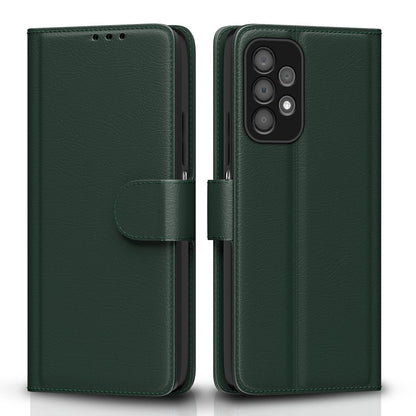 Samsung A23 4G/A23 5G mobile flip cover in green by Pikkme