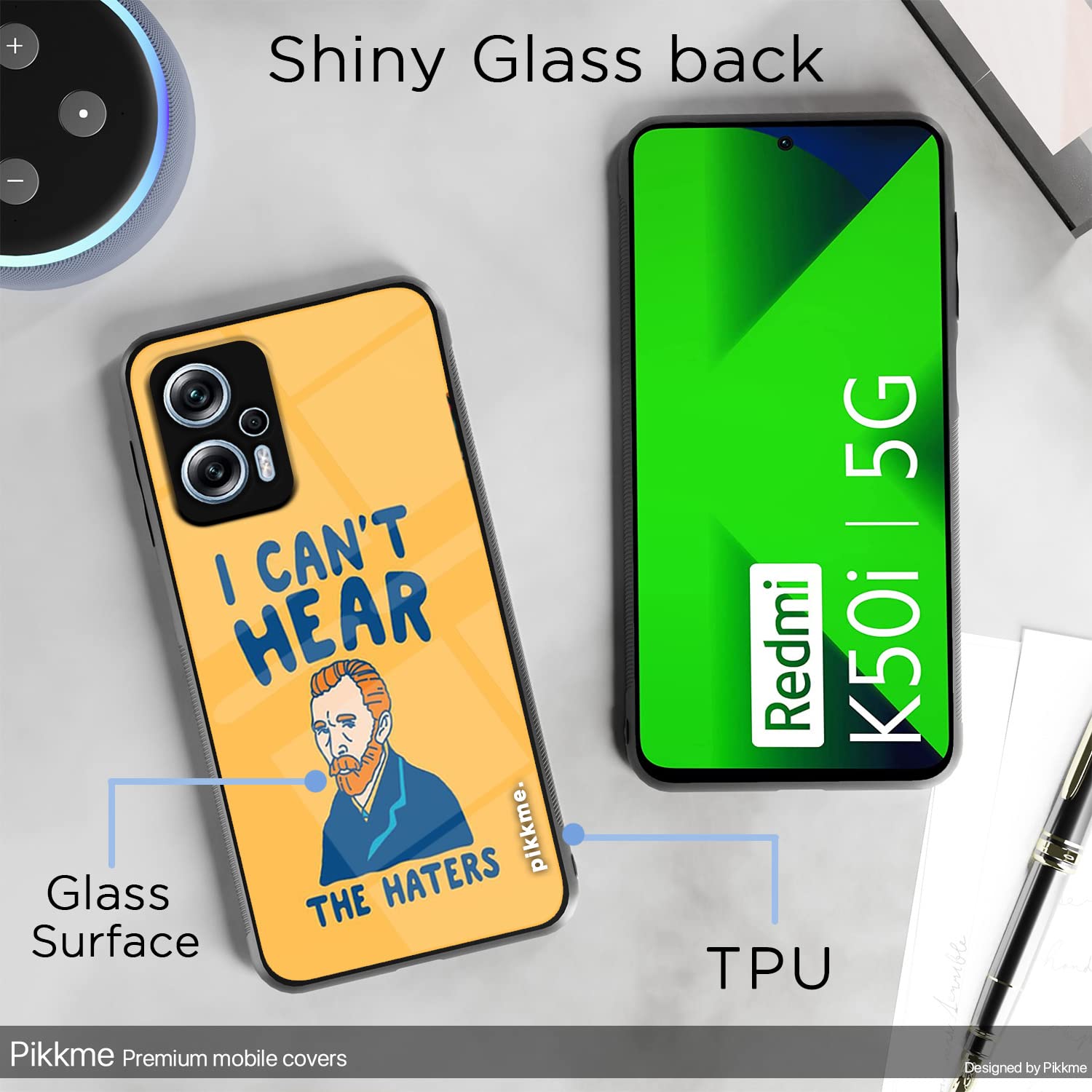 Redmi K50i 5G back cover by Pikkme – photo 3