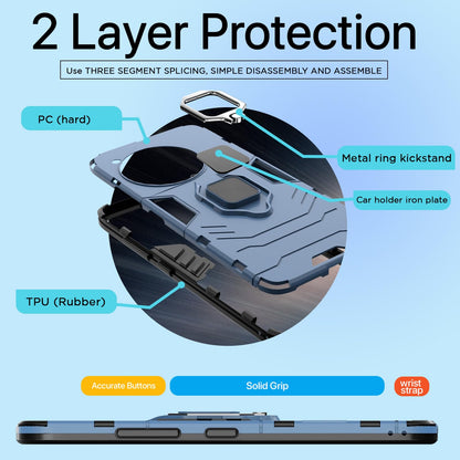Blue D5 Tough Armor phone cover for OnePlus 12 5G – Pikkme – photo 4