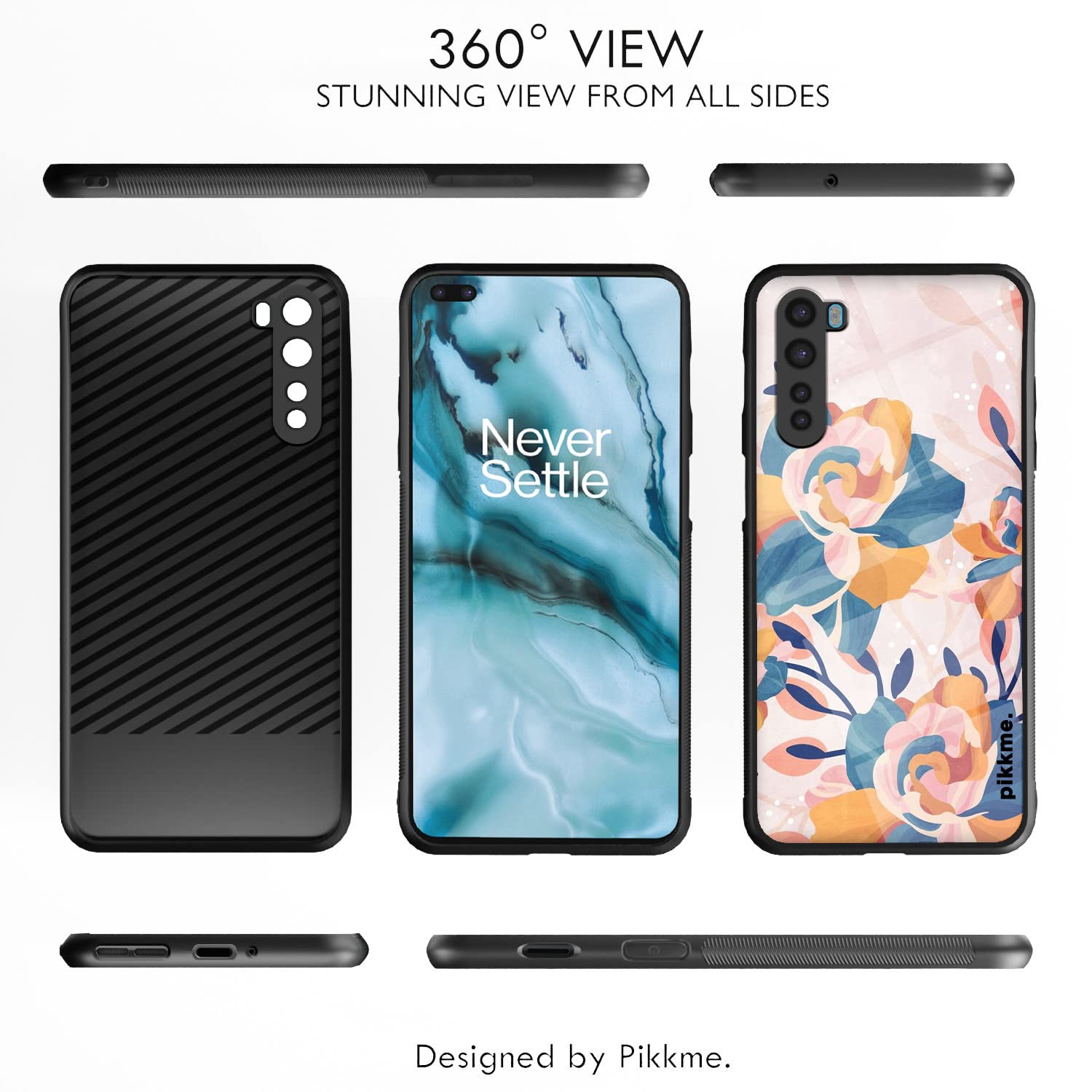 OnePlus Nord Flower back cover by Pikkme – photo 2