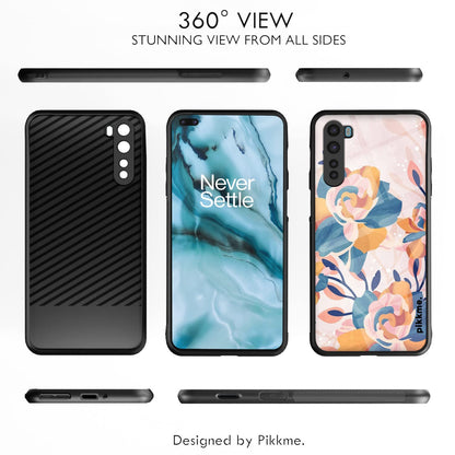 OnePlus Nord Flower back cover by Pikkme – photo 2