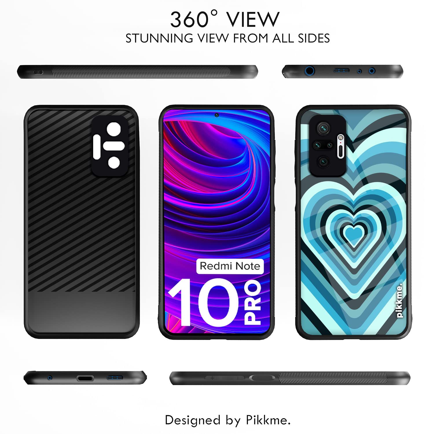 Pikkme Redmi Note 10 Pro/Note 10 Pro Max Hybrid mobile cover – photo 2