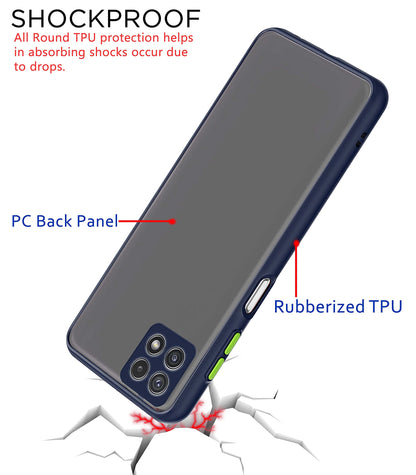 Pikkme Samsung F42/A22 5G blue back cover – photo 4