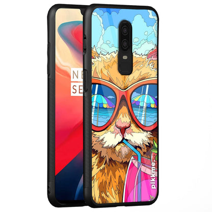 Pikkme Cat phone cover for OnePlus 6
