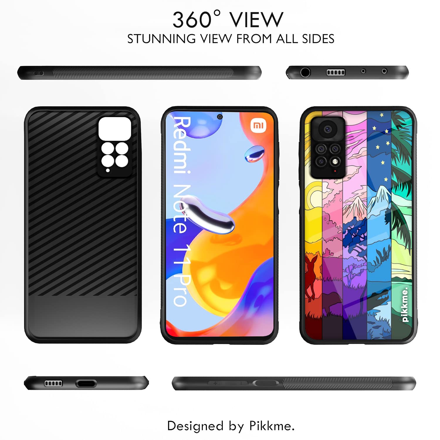 Redmi Note 11 Pro/Note 11 Pro Plus 5G Hybrid phone cover by Pikkme – photo 2