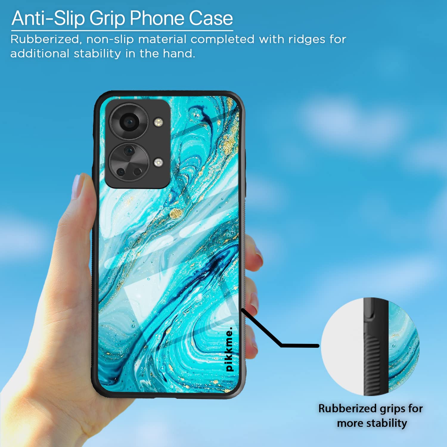 Pikkme Hybrid mobile back cover for OnePlus Nord 2T 5G – photo 5
