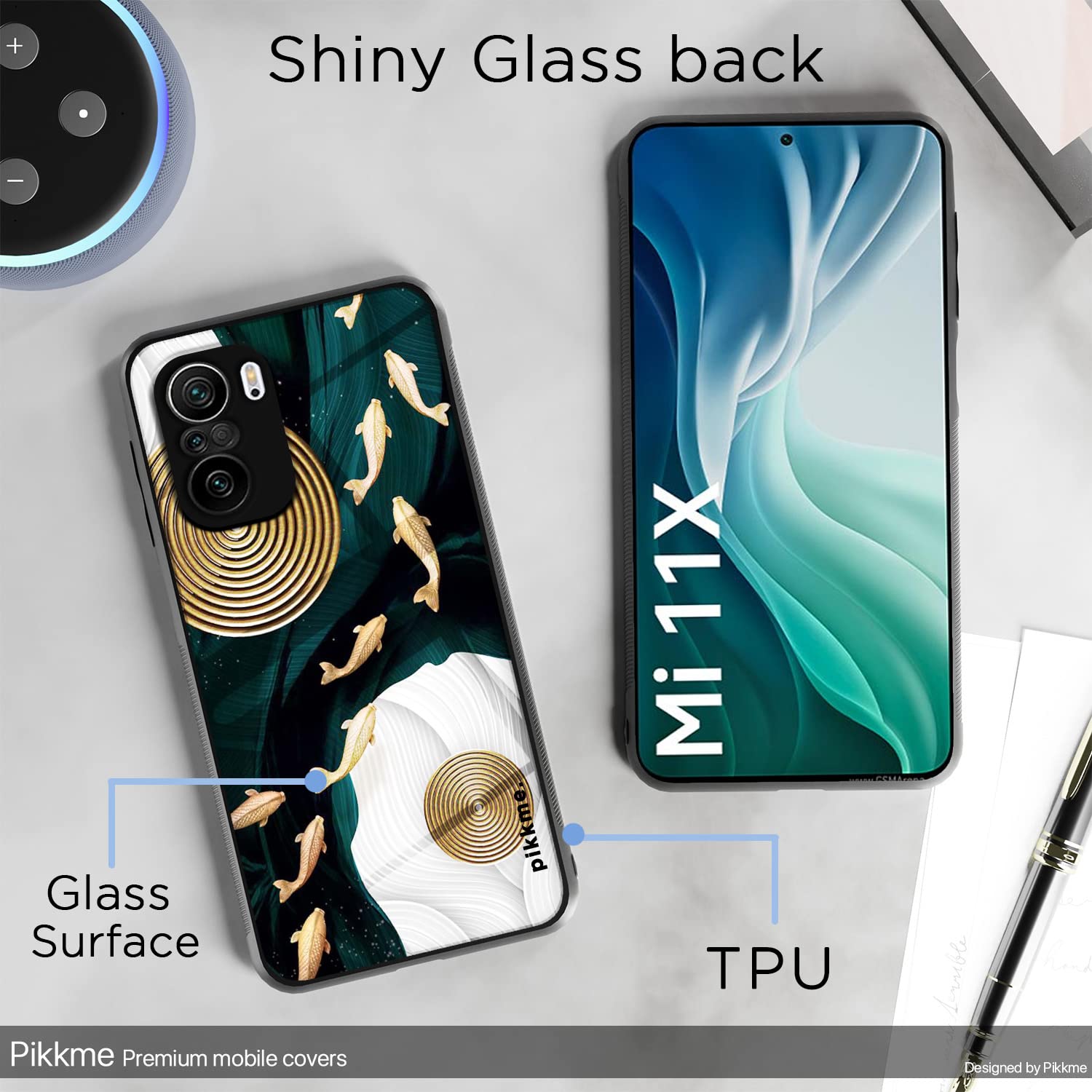 Mi 11X/11X Pro Flower back cover by Pikkme – photo 3