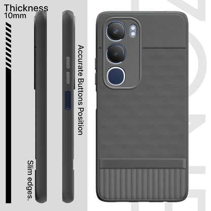 Pikkme Vivo Y19s / Vivo Y29 5G  Gencase Back Cover (Grey)
