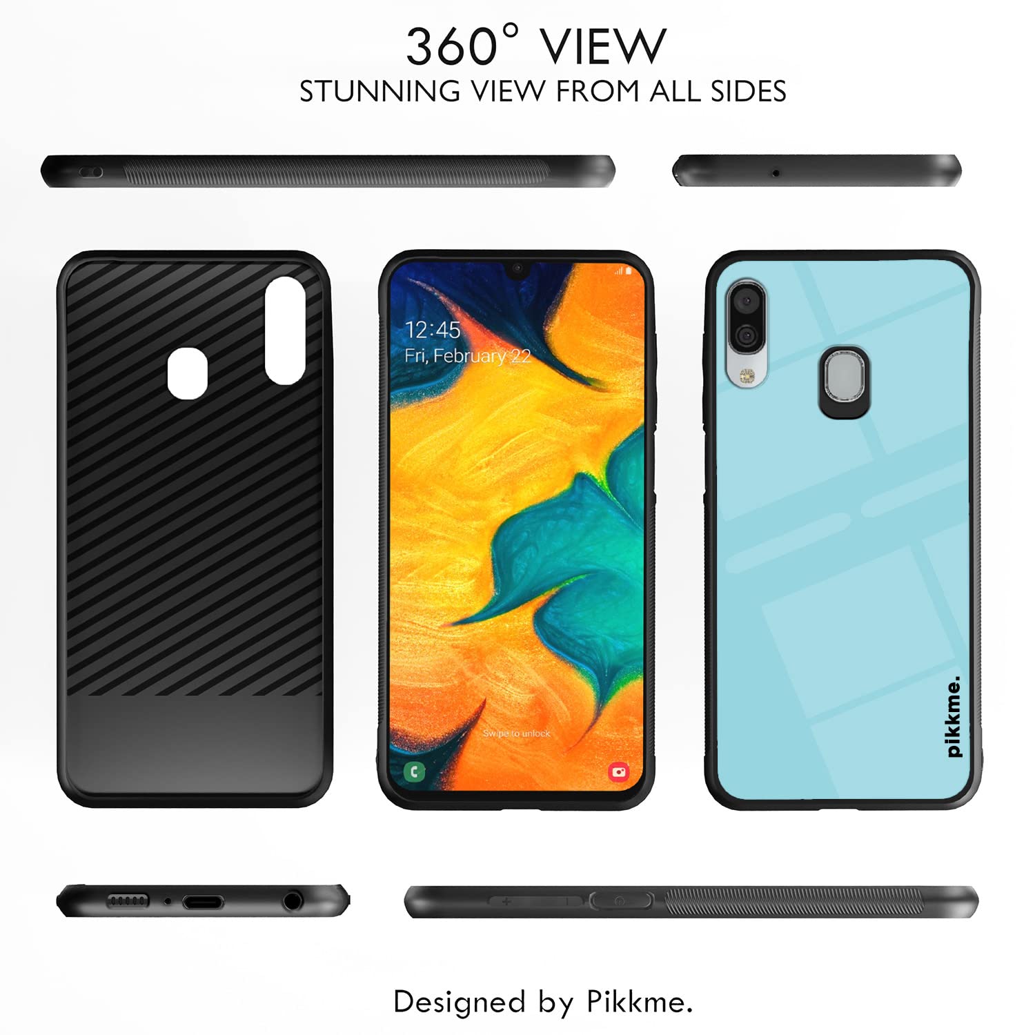 Samsung A20/A30/M10s Hybrid phone cover by Pikkme – photo 2