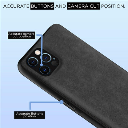 Pikkme iPhone 14 Pro Leather grey back cover – photo 6