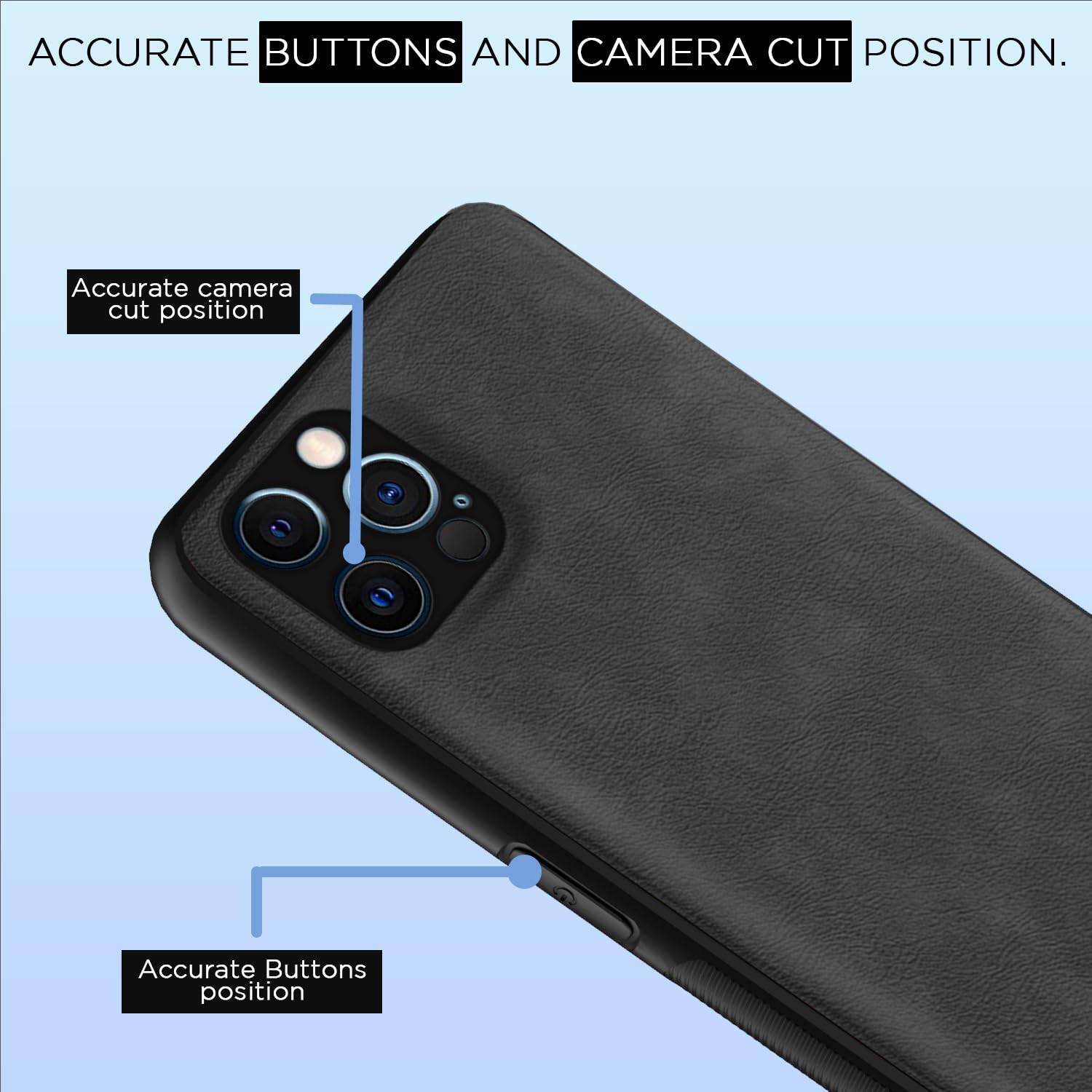 Pikkme iPhone 13 Pro Max Leather grey mobile cover – photo 6