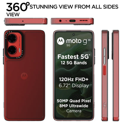 Pikkme transparent mobile cover for Moto G35 – photo 5