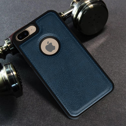 Pikkme iPhone 7 Plus / 8 Plus Flexible Pu Leather Back Cover | Blue