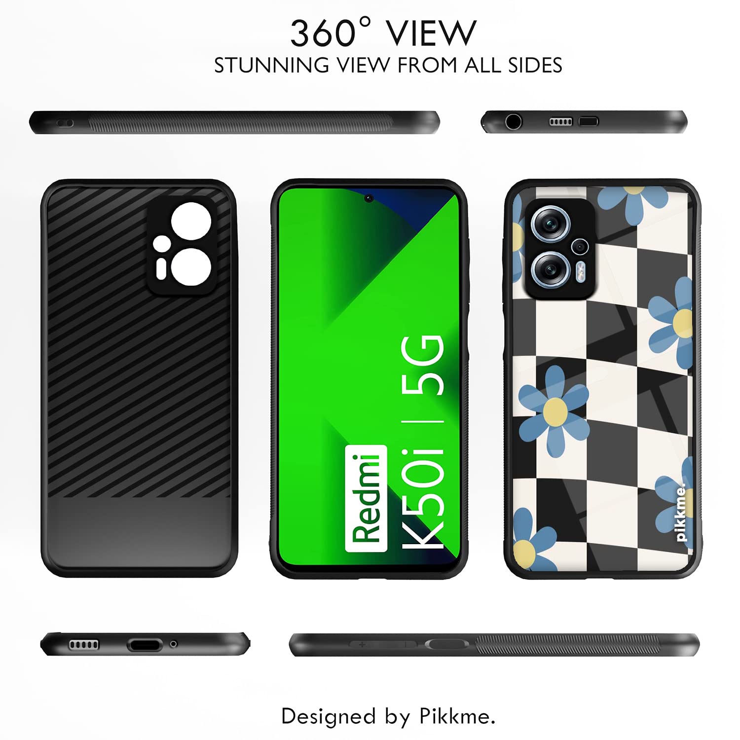 Pikkme Flower mobile cover for Redmi K50i 5G – photo 2