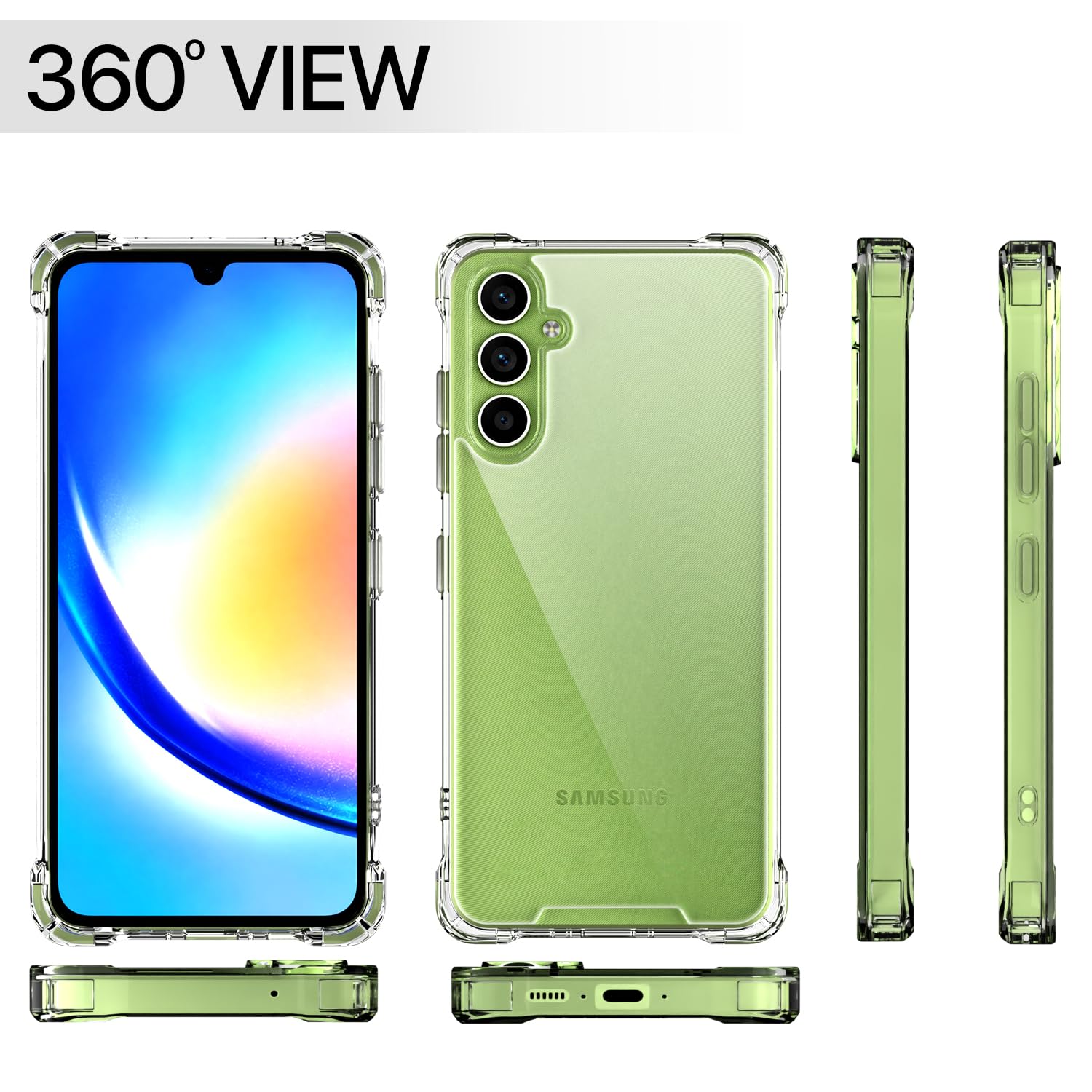 Transparent PC-TPU back cover for Samsung A34 5G – Pikkme – photo 7