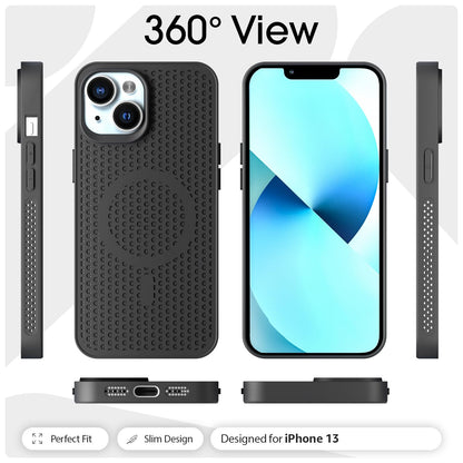 Black MagSafe mobile cover for iPhone 13/14 – Pikkme – photo 3