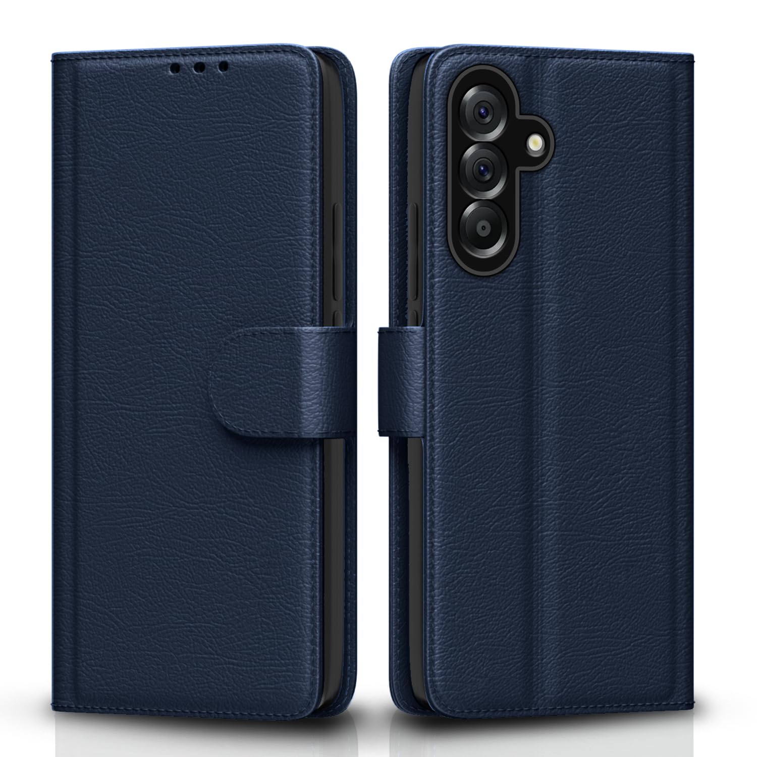 Samsung A36 5G wallet flip cover in blue by Pikkme