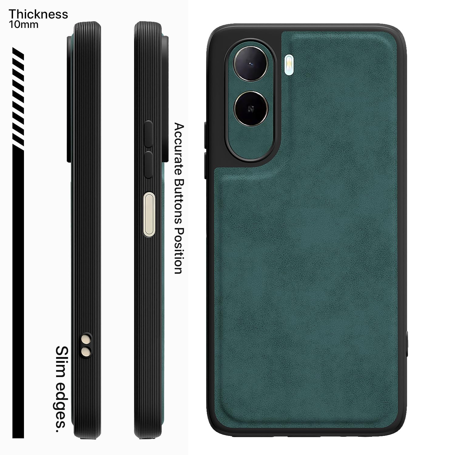 Green phone cover for Redmi A7 Pro/Poco C85x 5G – Pikkme – photo 3
