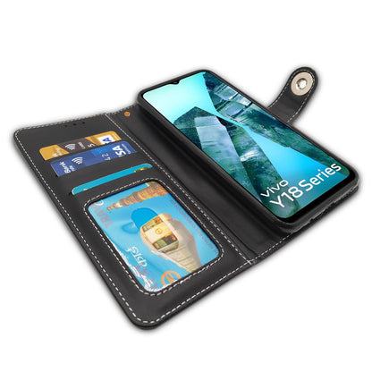 iQOO Z9 Lite 5G/Vivo T3 Lite 5G/Vivo Y18/Y18e/Y03 mobile flip cover in grey by Pikkme – photo 4
