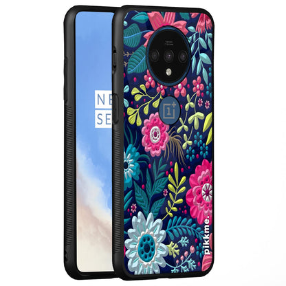 Pikkme OnePlus 7T Flower mobile cover