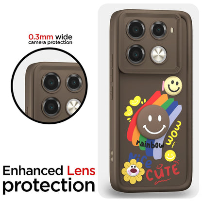 Infinix Note 40 Pro 5G back cover in brown by Pikkme – photo 5