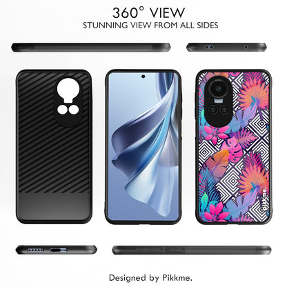 Oppo Reno 10 5G Flower mobile back cover by Pikkme – photo 2