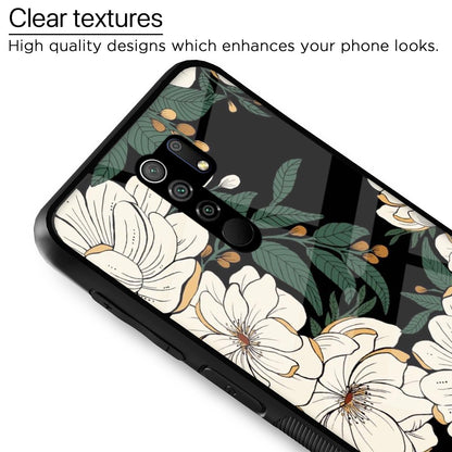 Redmi 9 Prime Flower mobile back cover by Pikkme – photo 4