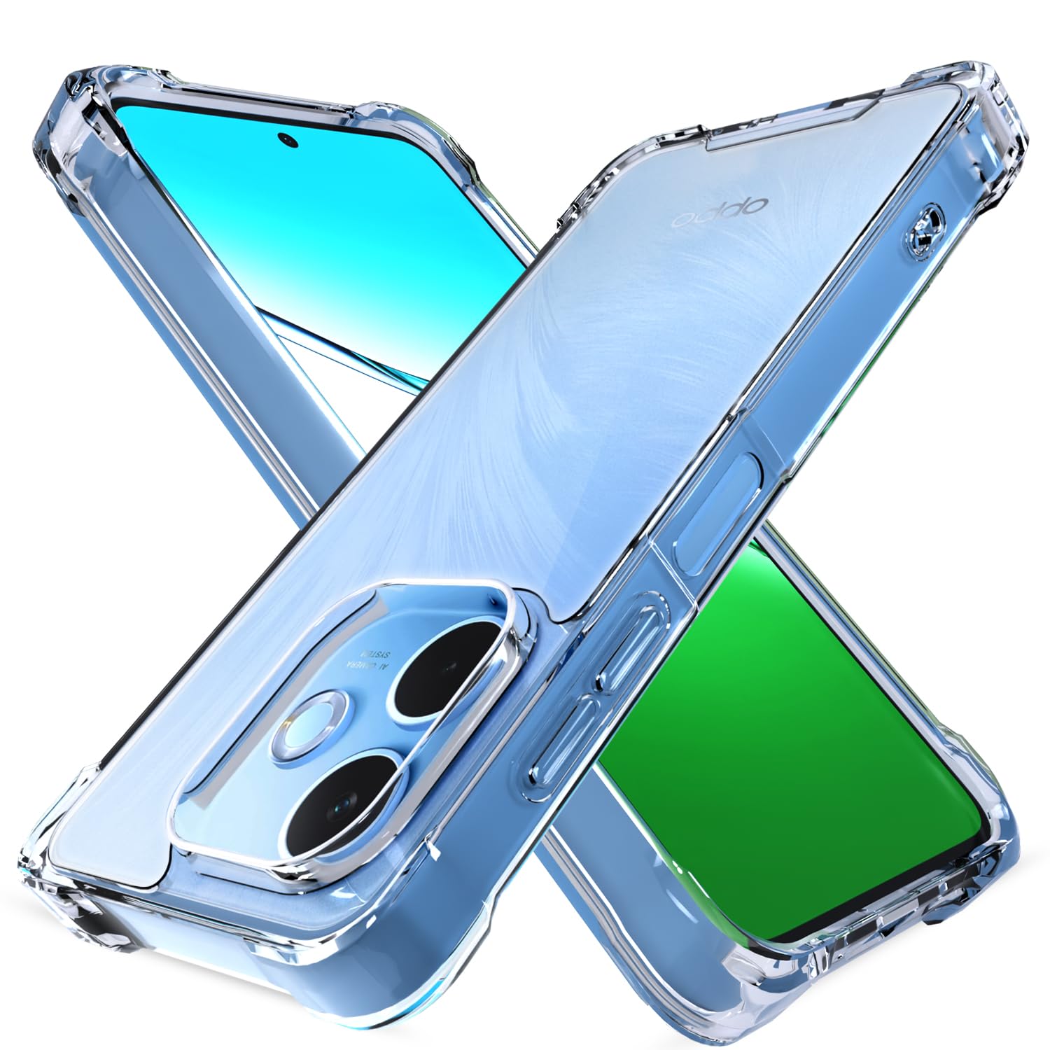 Pikkme Oppo A5 Pro 5G transparent mobile cover