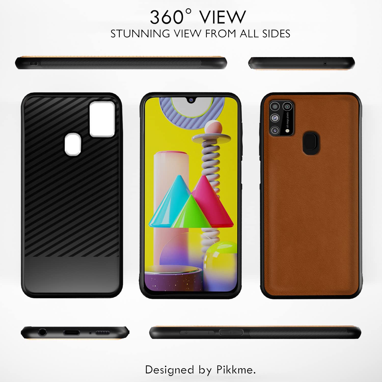 Pikkme camel mobile back cover for Samsung M31/M31 Prime/F41 – photo 3