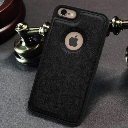 Pikkme iPhone 7/8 Flexible Pu Leather Back Case (Black)