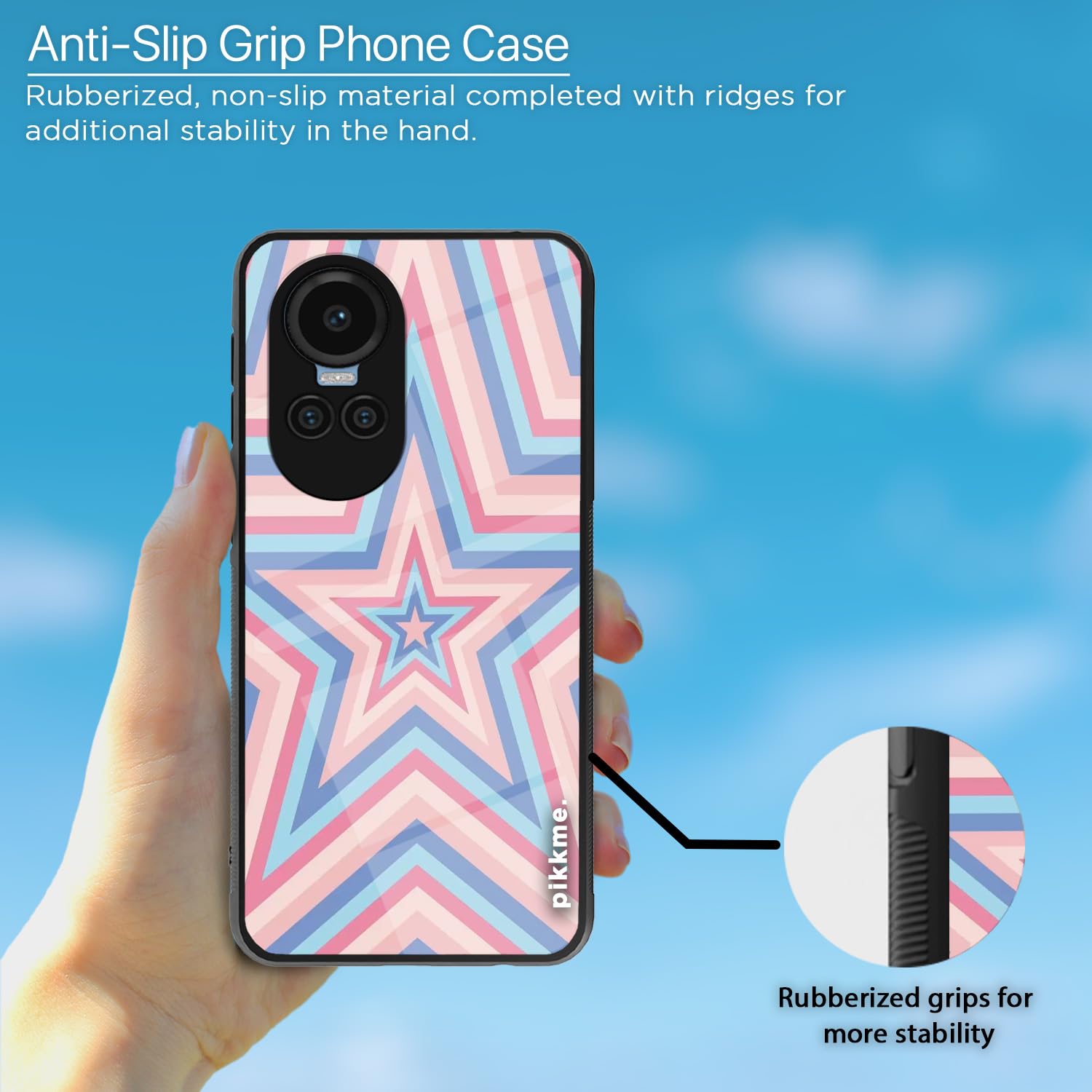 Pikkme Hybrid back cover for Oppo Reno 10 5G – photo 5