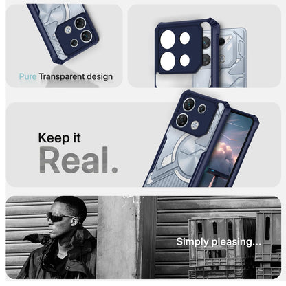 Infinix phone cover in blue by Pikkme – photo 4