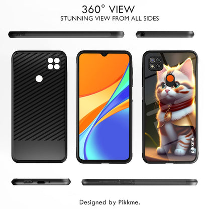 Pikkme Cat mobile back cover for Redmi 10A/9, Poco C31 – photo 2