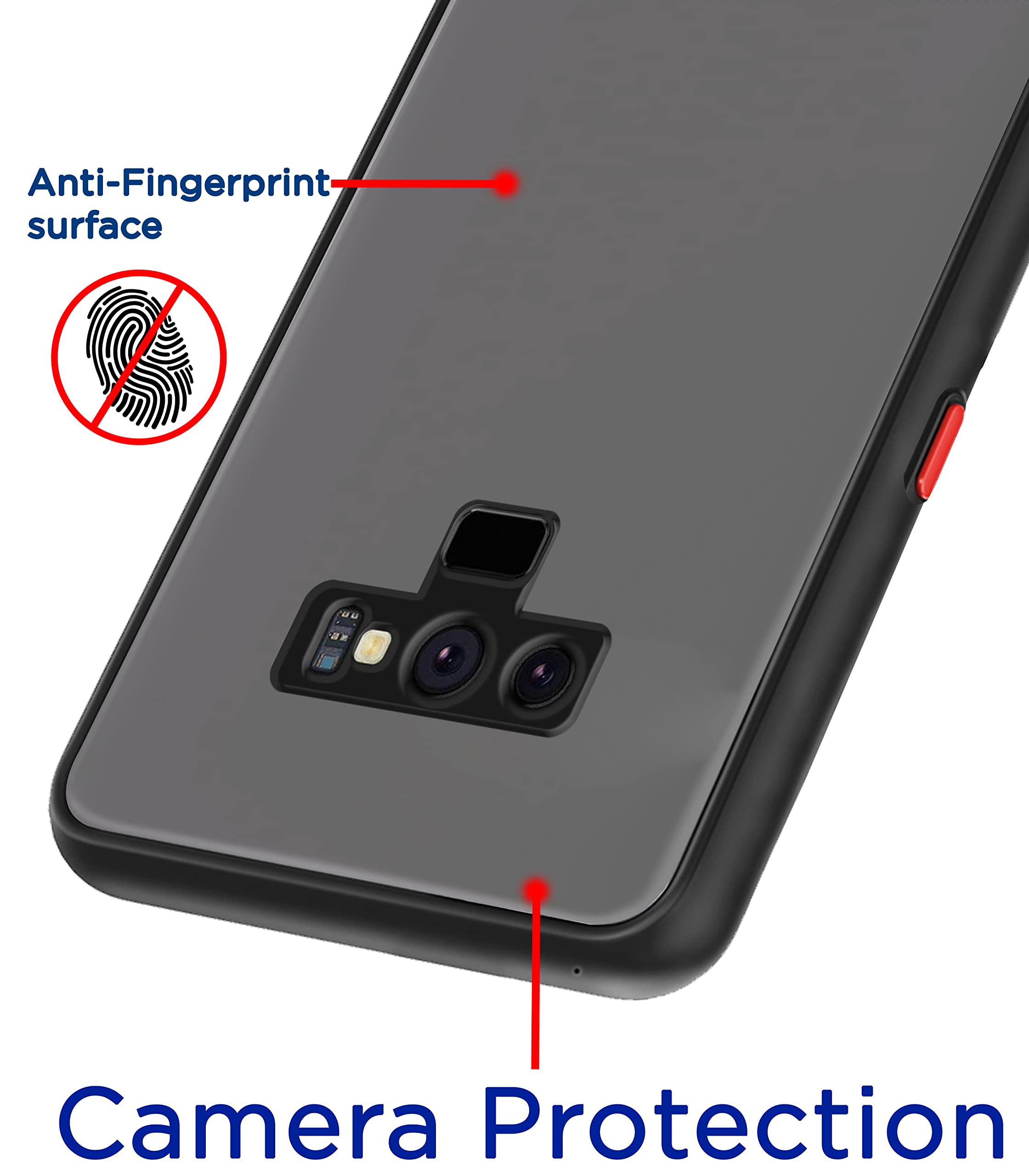 Pikkme black mobile cover for Samsung Note 9 – photo 2
