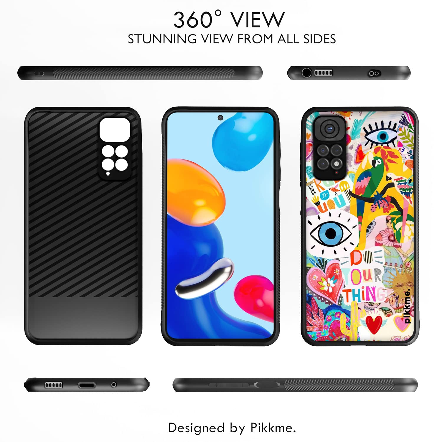 Pikkme Flower phone cover for Redmi Note 11/Note 11s – photo 2