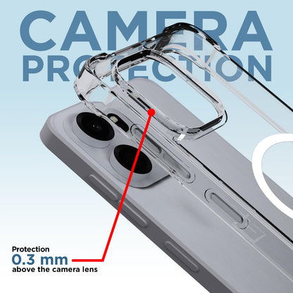 Pikkme transparent mag-safe MagSafe mobile cover for OnePlus Nord CE 6 5G – photo 5