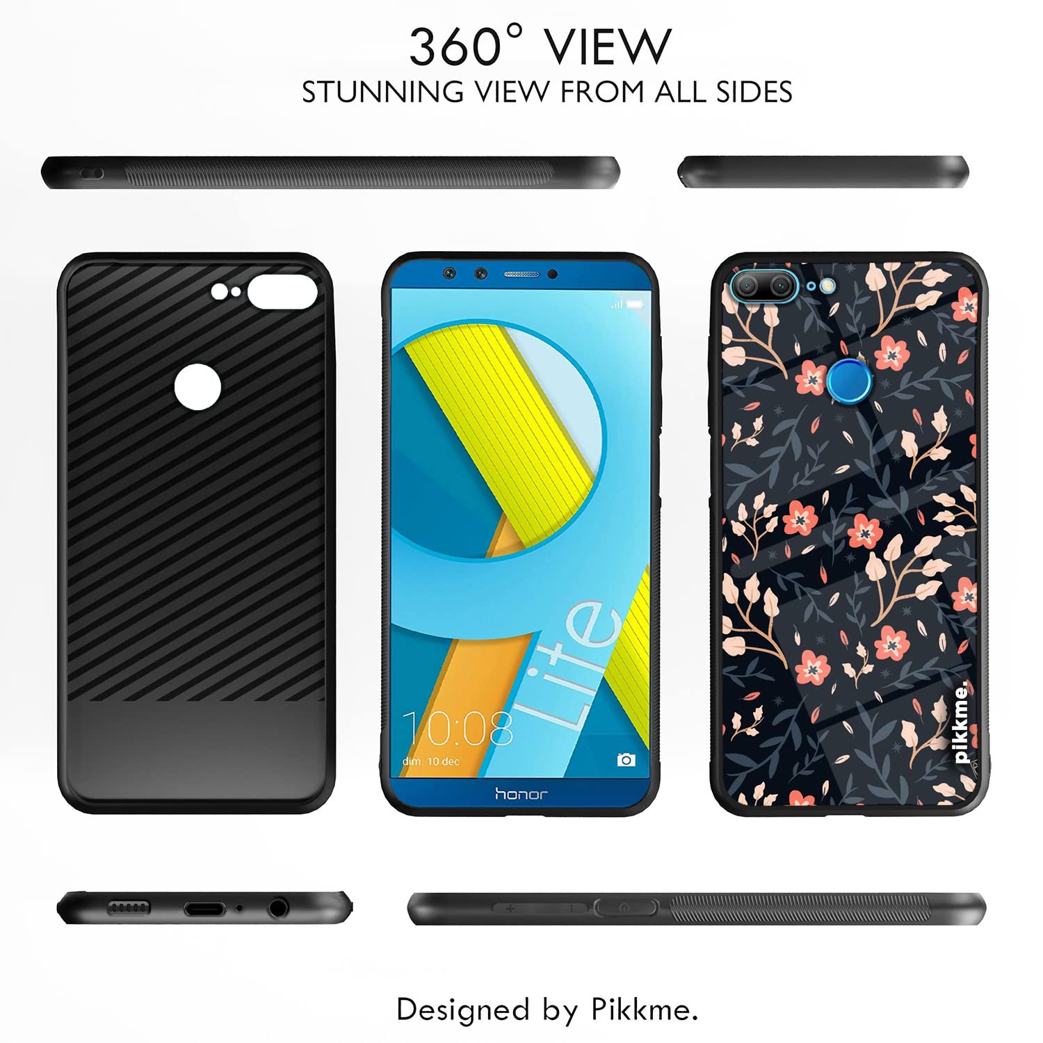 Pikkme Honor 9 Lite Flower phone cover – photo 2