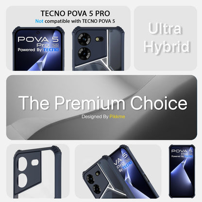 Pikkme Tecno Pova 5/Pova 5 Pro 5G blue mobile back cover – photo 3