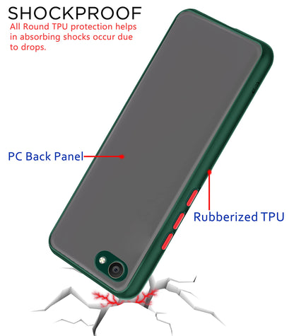 Pikkme Vivo Y55 Hybrid green phone cover – photo 4