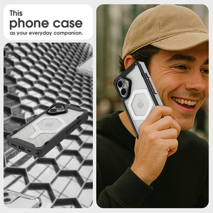 iPhone 16 Hybrid back cover in black mag-safe by Pikkme – photo 6