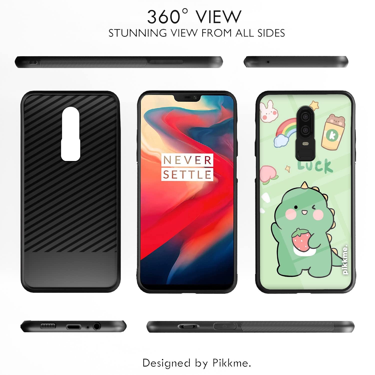 OnePlus 6 Hybrid back cover by Pikkme – photo 2