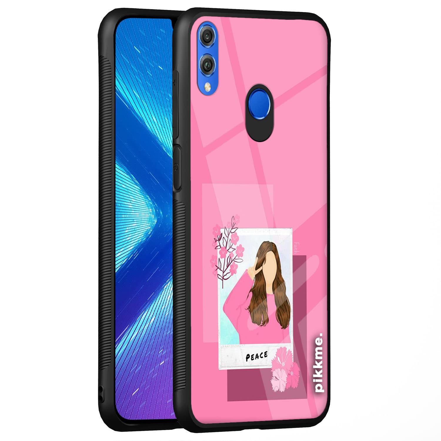 Honor 8X Hybrid mobile back cover by Pikkme