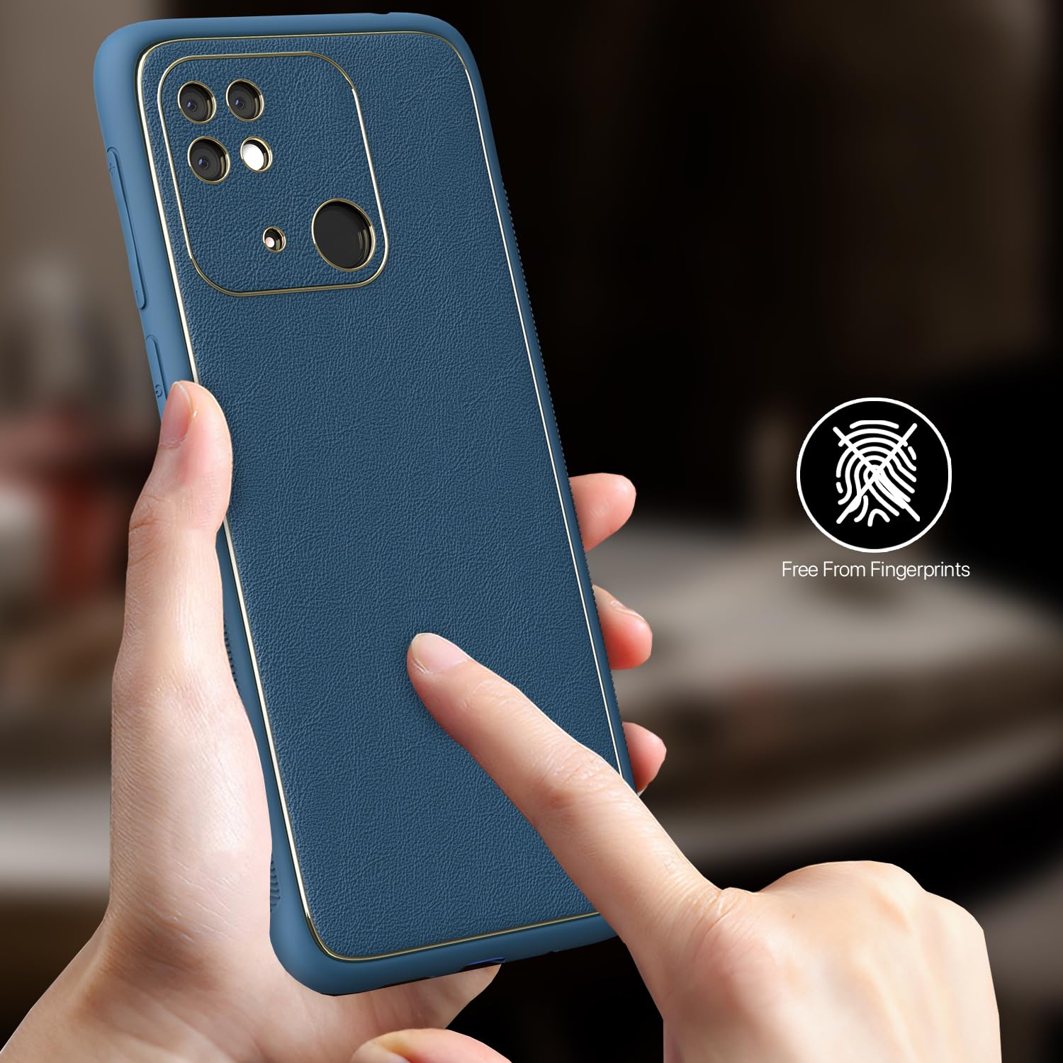 Redmi 10/10 Power phone cover in blue by Pikkme – photo 8