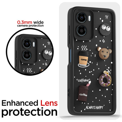 Black mobile back cover for Moto G06 Power – Pikkme – photo 5