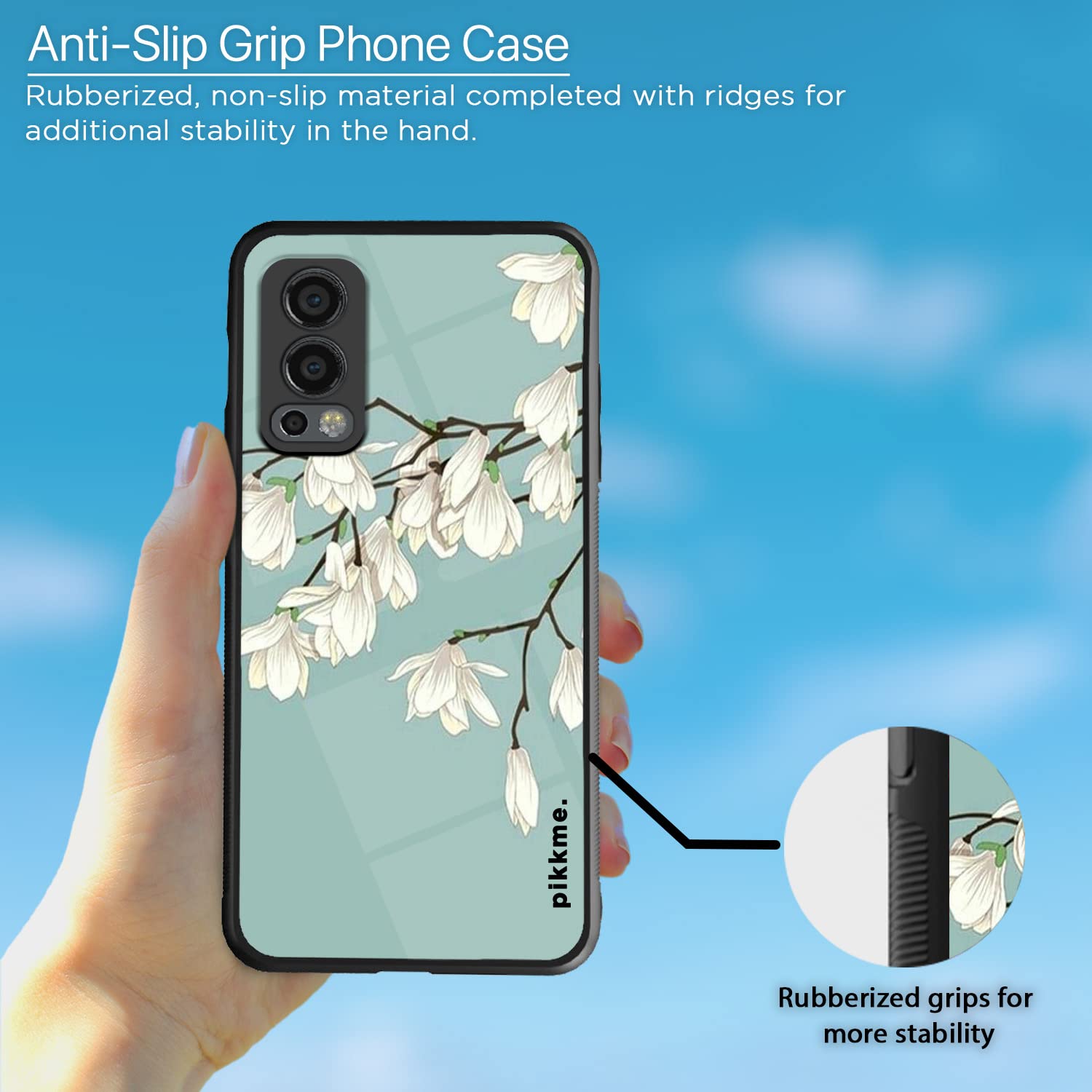 Pikkme OnePlus Nord 2 5G Flower mobile back cover – photo 5