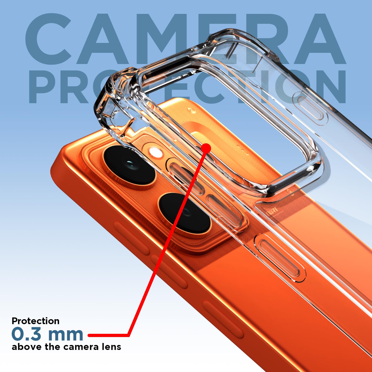 Pikkme Realme P4 Power 5G transparent mobile cover – photo 5