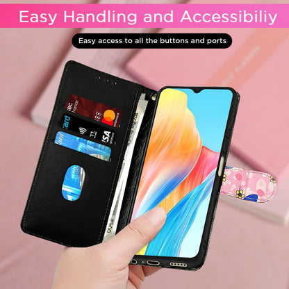 Pink flower flip cover for Oppo A38/A18 4G – Pikkme – photo 7