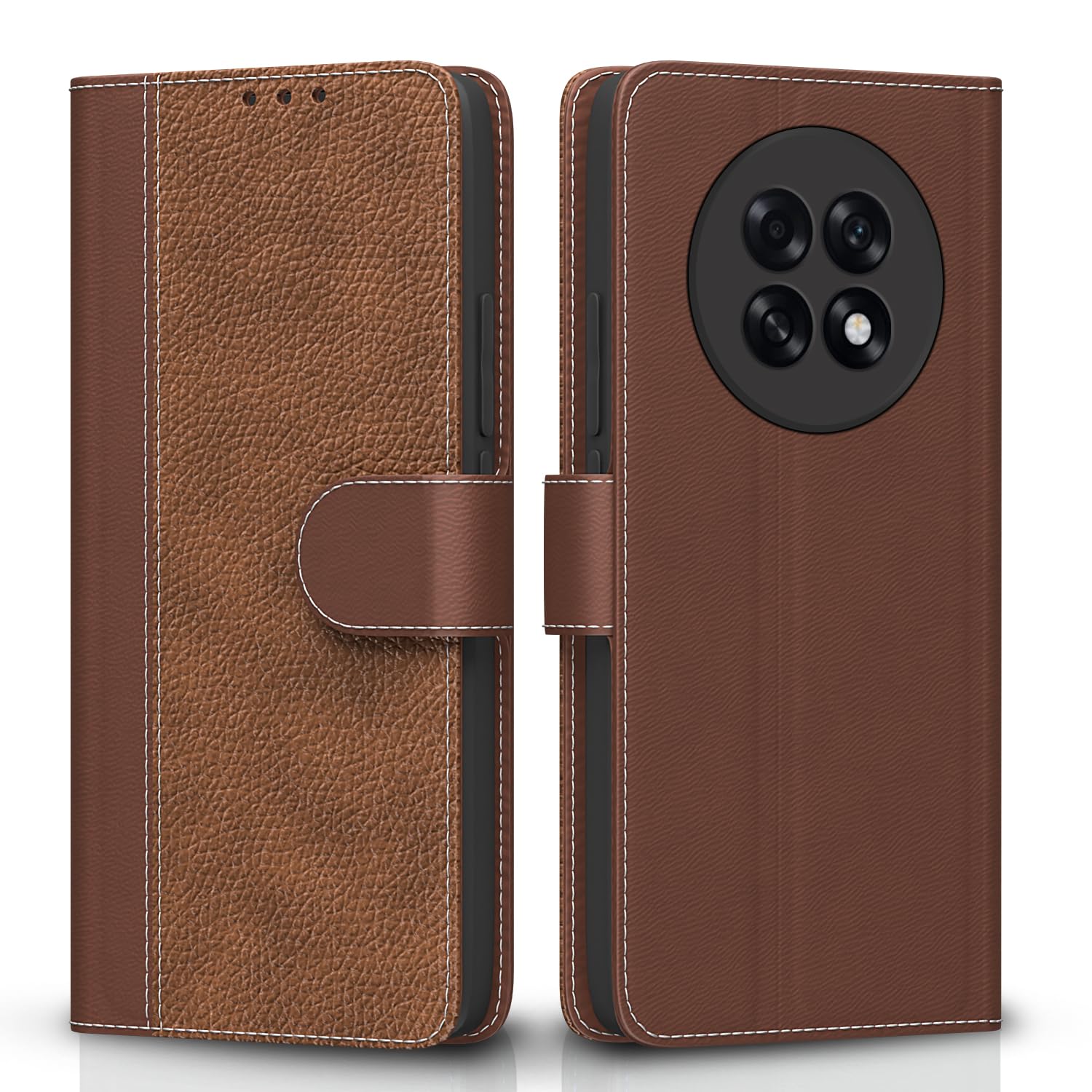 Pikkme Oppo F31 Pro Plus 5G tan flip cover
